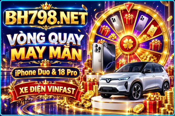 Sự kiện vòng quay may mắn BH79 tại BH798.NET.