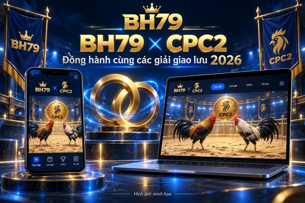 Nhà cái BH79 đồng hành cùng bồ gà CPC2.