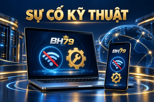 Minh họa sự cố kỹ thuật và gián đoạn kết nối