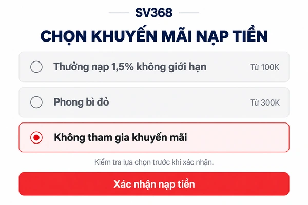Làm theo hướng dẫn nạp tiền BH79