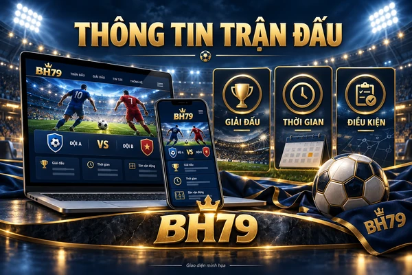 Kiểm tra giải đấu, thời gian và điều kiện của sự kiện.